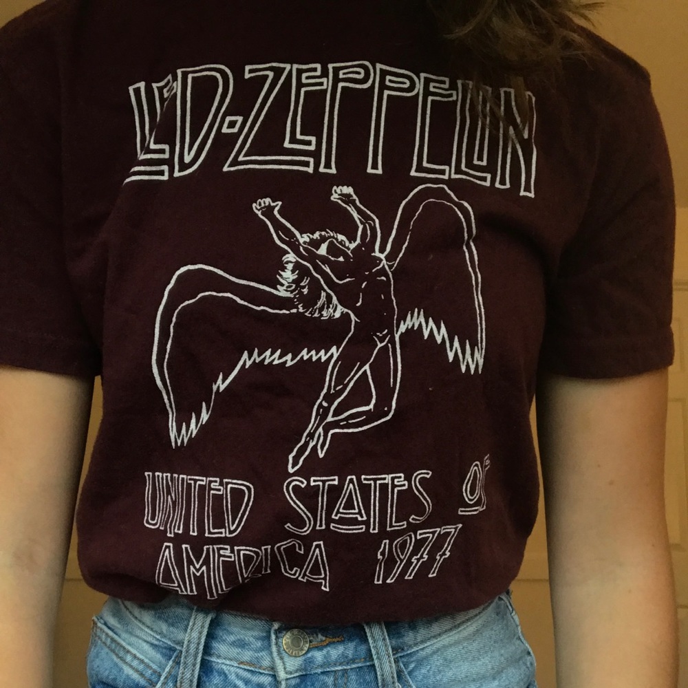 American Eagle Led Zeppelin Band Tee View 2